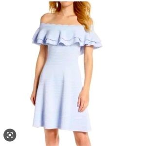 Eliza J light blue dress